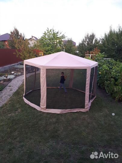 Тент шатер для дачи