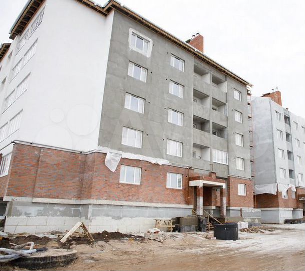 2-к. квартира, 74,4 м², 1/5 эт.