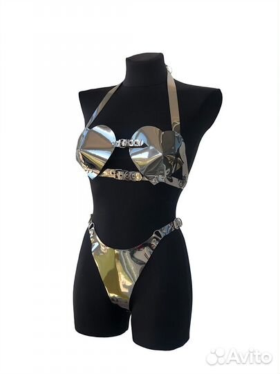 Футуристический танцевальный костюм gogo
