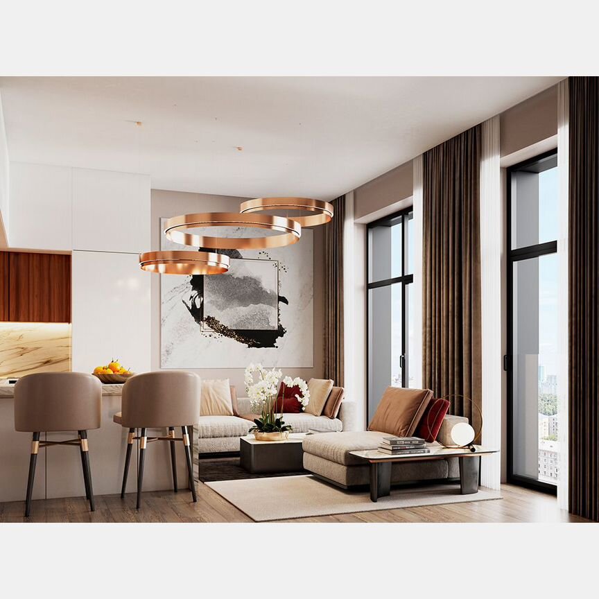 Апартаменты-студия, 28,6 м², 20/23 эт.