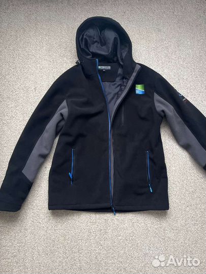 Ветровка флисовая новая Preston р.52-54