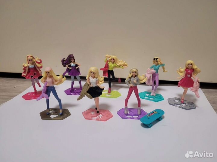 Киндеры Barbie, полная коллекция