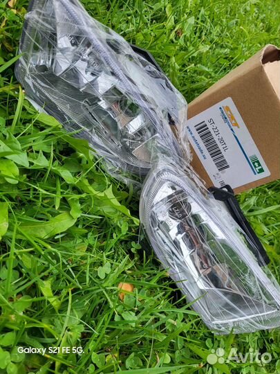 Противотуманные фары huyndai accent