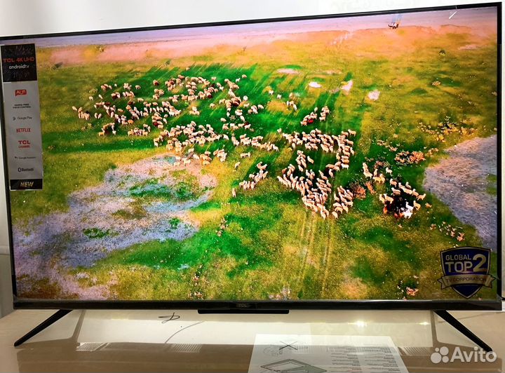Premium телевизор 50'' без рамок, 4K, HDR, SMART