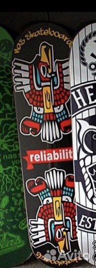 Скейтборд в сборе