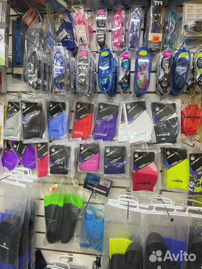 Ласты для плавания детские и взрослые