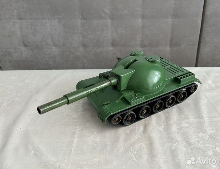 Игрушка металлический танк СССР