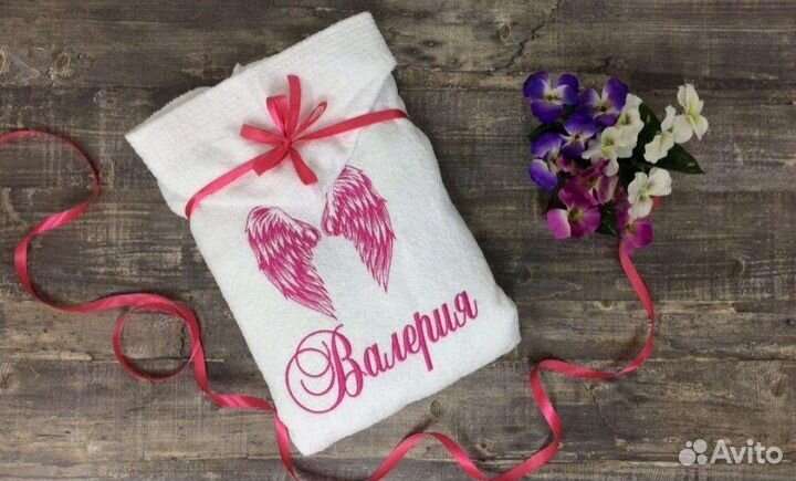 Детский халат с вышивкой