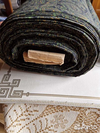 Ткань штапель с лавсаном