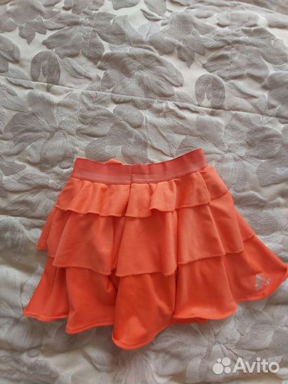 Теннисная юбка adidas для девочки размер М