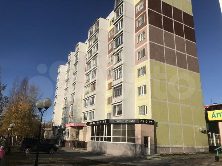 2-к. квартира, 54 м², 3/9 эт.