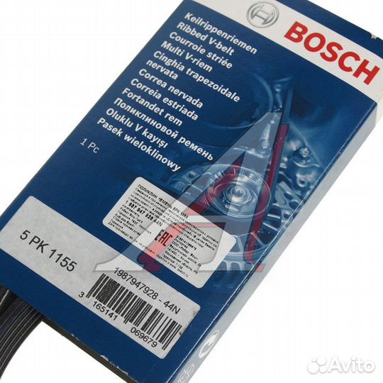 Ремень приводной поликлиновой 5PK1155 bosch