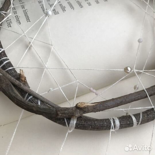 Ловец снов с натуральным опалом