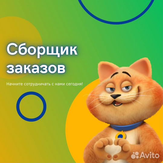 Сборщик заказов без опыта еженедельные выплаты