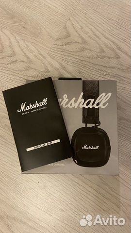 Коробка marshall major IV оригинал