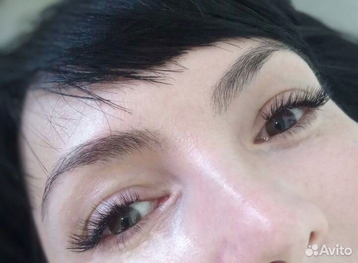 Наращивание за 1 ч, Ламинирование ресниц за 40 м