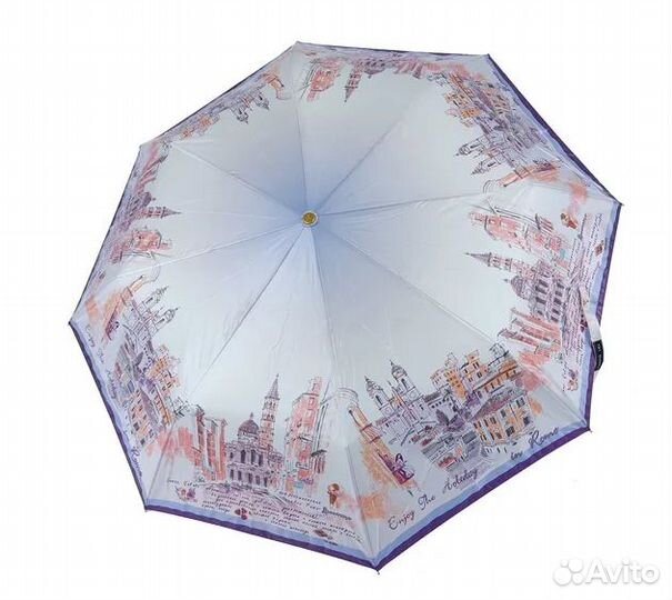 Зонт Три Слона 3840 B автомат 8 спиц оригинал