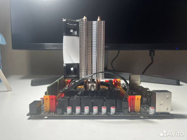 Комплект Xeon e5 2670 v2 + 16gb + Башенный кулер