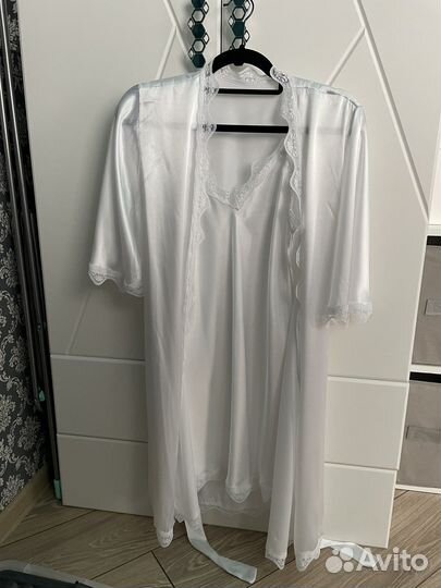 Пеньюар с сорочкой