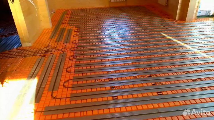 Маты для теплого пола с бобышками