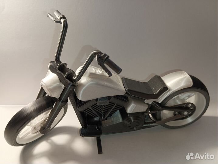 Модель мотоцикла 3д печать