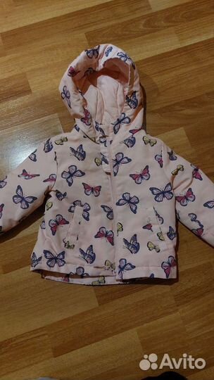 Куртка для девочки 80 размер