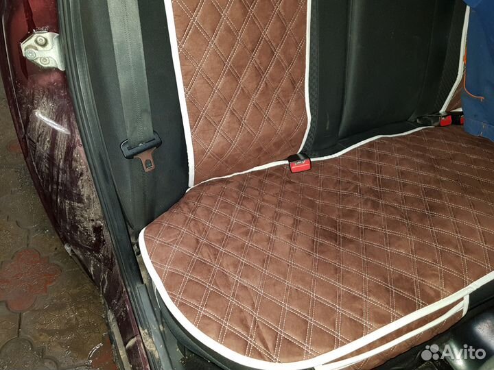 Авточехлы Накидки Алькантара Ваз Установка