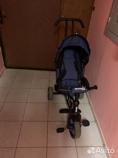 Велосипед детский трехколесный коляска