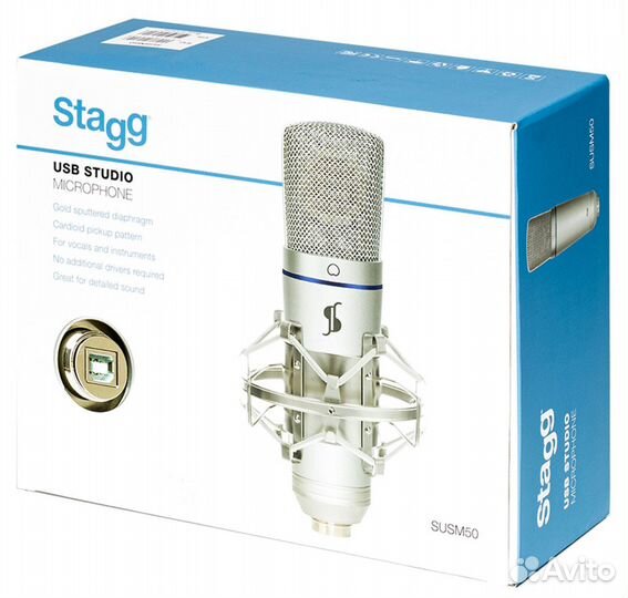 USB микрофон stagg susm50