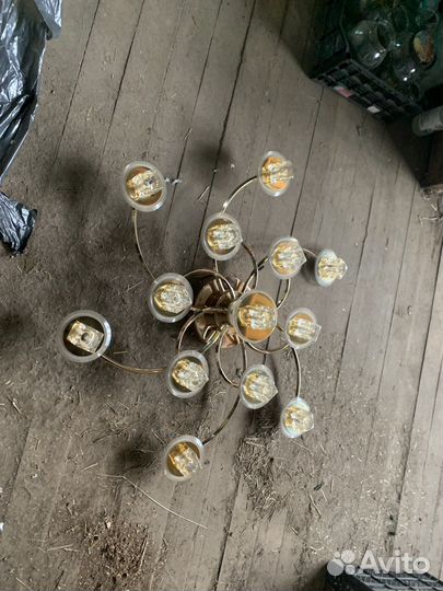 Люстра потолочная бу