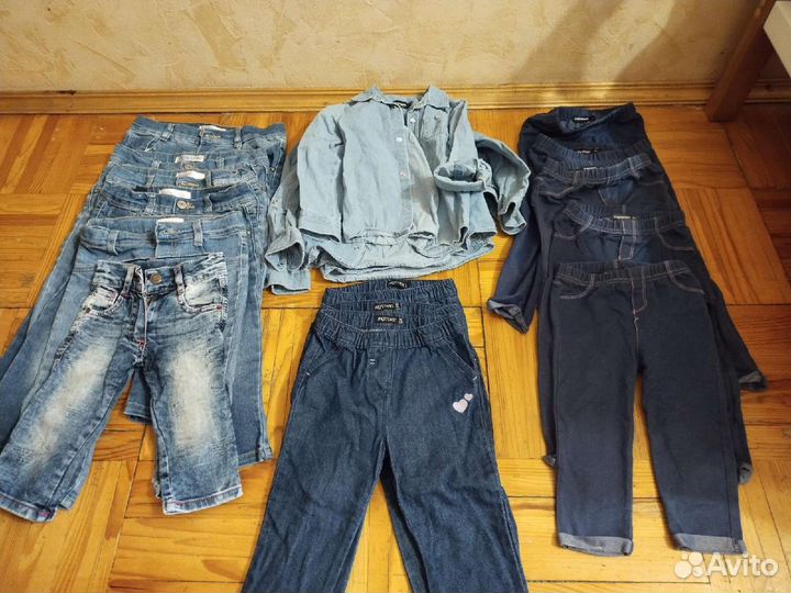 Вещи пакетом для девочки от 9м-104р