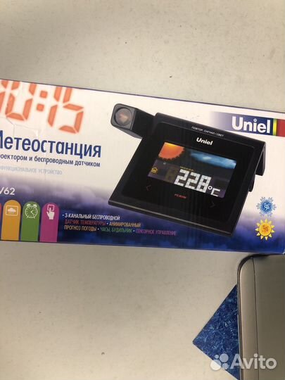 Метеостанция с проектированием температуры