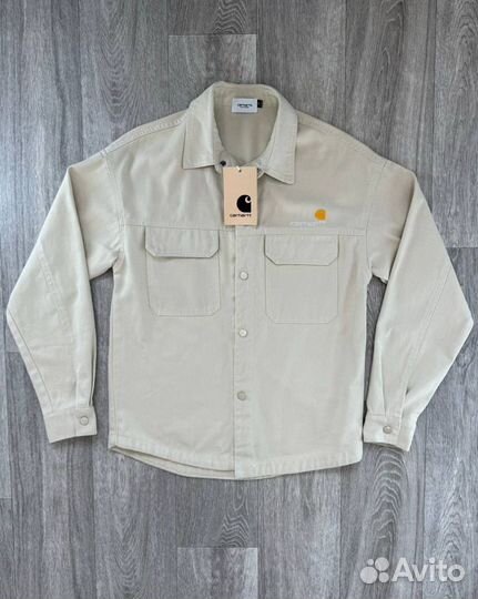 Джинсовая рубашка carhartt