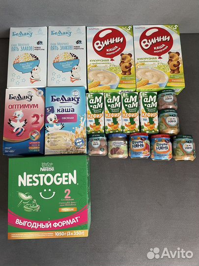 Каши детское питание