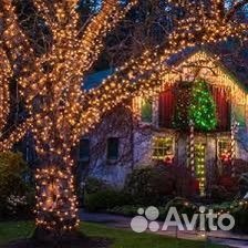 Гирлянда роса 100м