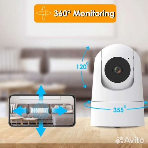 Беспроводная ip-камера Jooan 1080P, 2,4G, Wifi