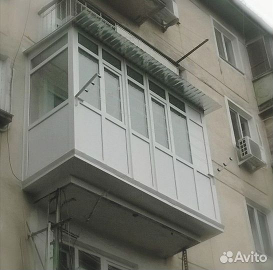 Балкон с отделкой и утеплением Рассрочка
