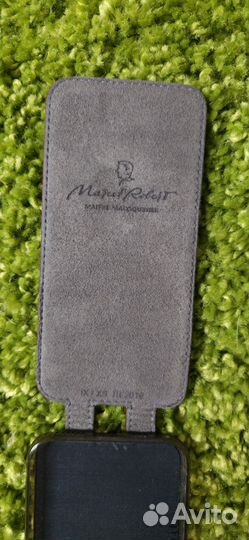 Чехол iPhone X/XS из кожи телёнка Marcel Robert