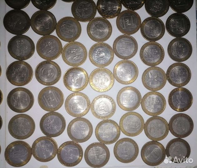 10 рублевые монеты