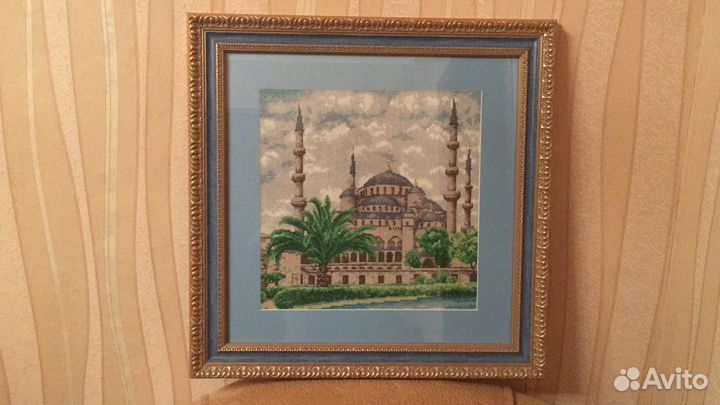 Картины крестиком, стразами. Мечети