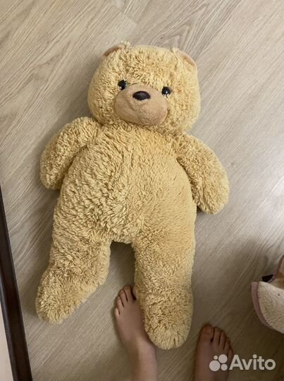 Огромная мягкая игрушка медведь
