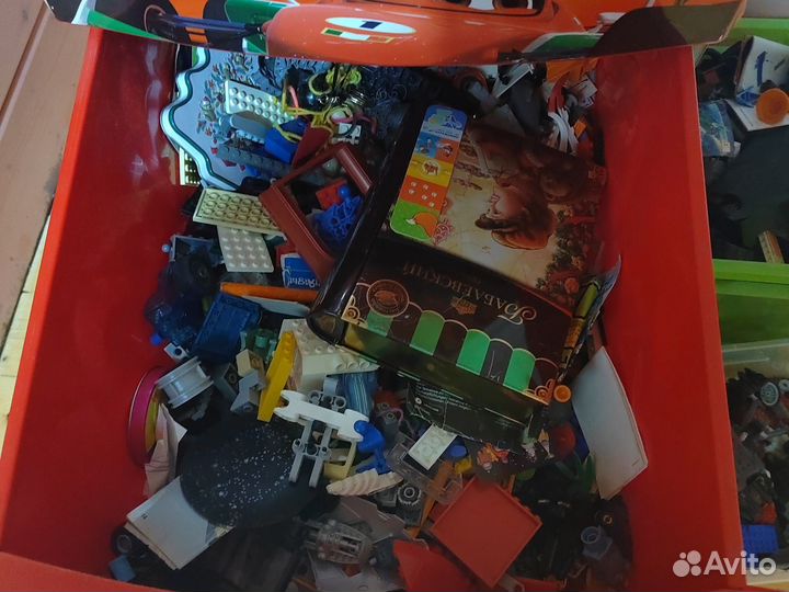 Много lego и хлама (+ящики)