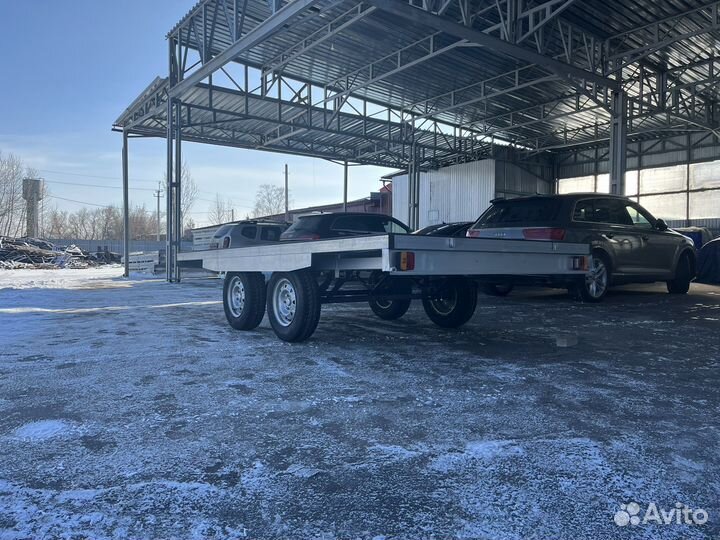 Прицеп универсал плюс 3,5*2.0 2хос усиленный