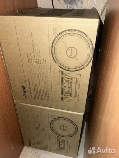 Динамики pride solo 300 8 20см