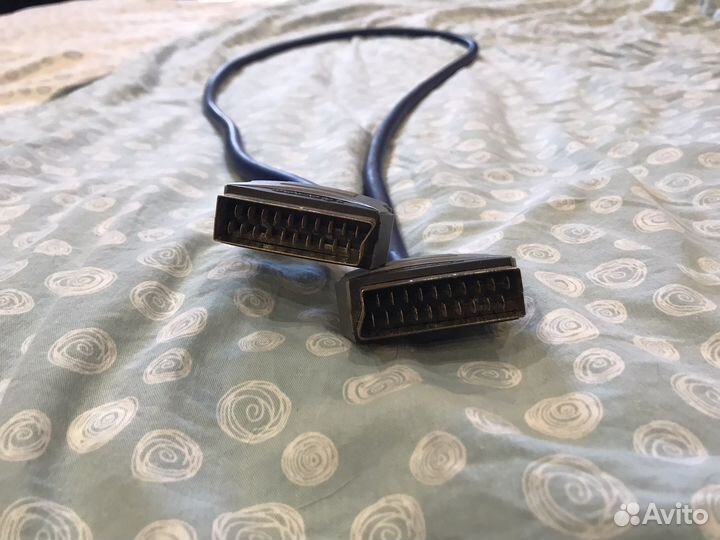 Кабель scart 1,5 м