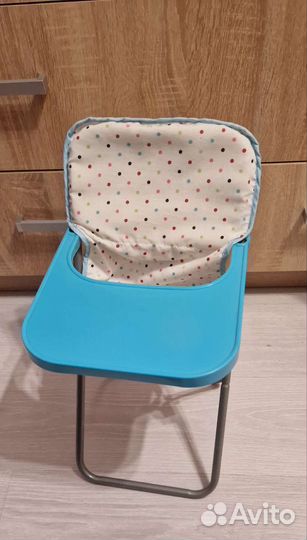 Стульчик для кормления игрушечный