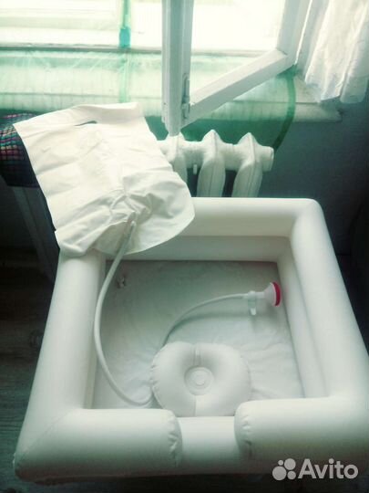 Надувная ванночка для купания