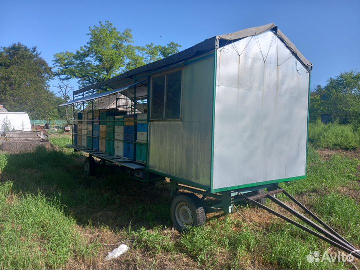 Пчелоприцеп Прицеп для пчел Улья Медогонка