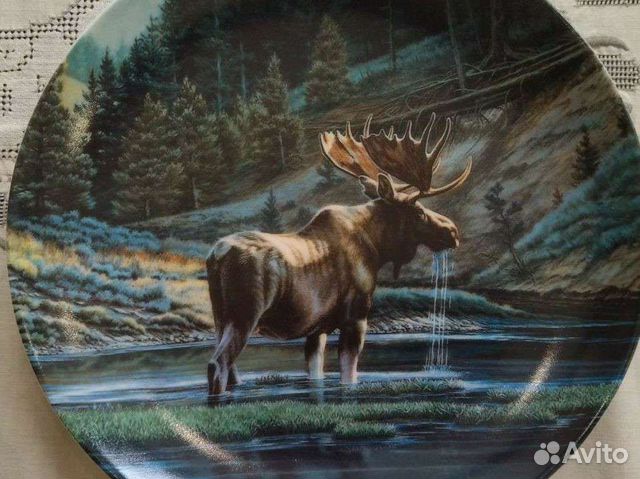 Декоративная тарелка Дикий и Свободный