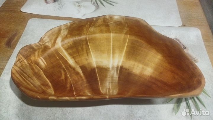 Ваза для фруктов из сувеля берёзы